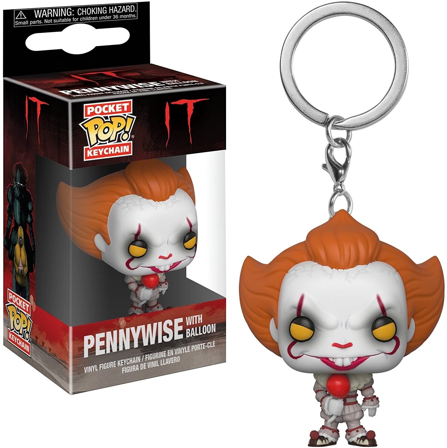 Pop(it pennywise with Balloon) ميدالية بوب ات بينيوايس