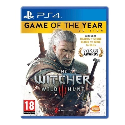 The Witcher 3 wild hunt G.O.T.Y.E (ps4)