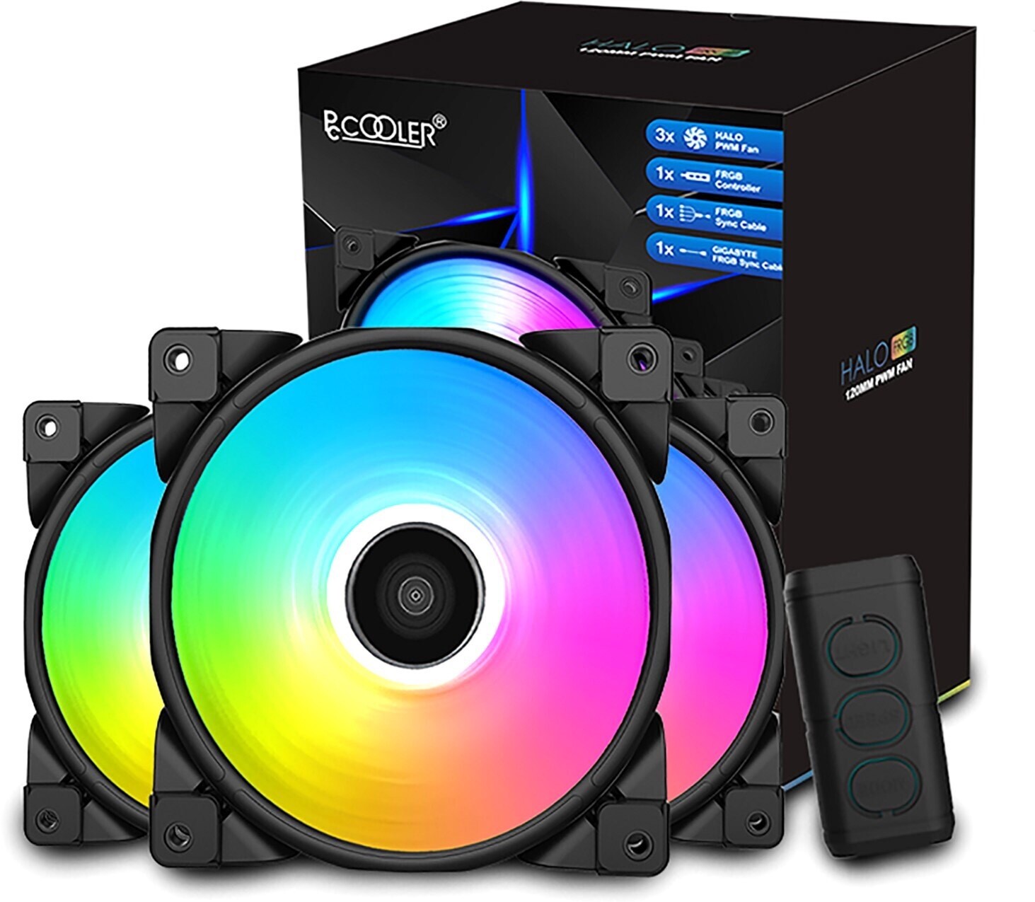 Pc Cooler 3 In 1 Kit Halo RGB