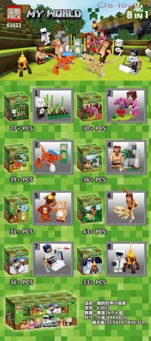 Lego Minecraft Prck 63023