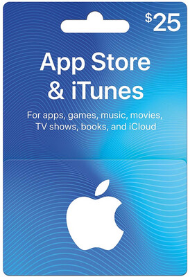 itunes 25$