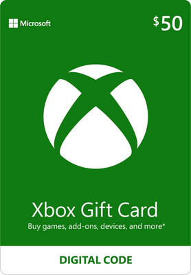 xbox gift card 50$