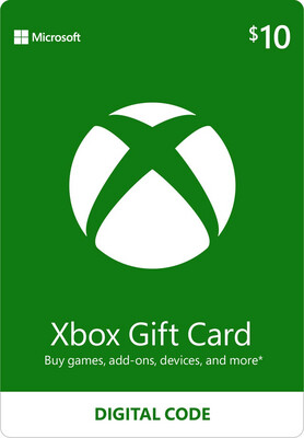 xbox gift card 10$