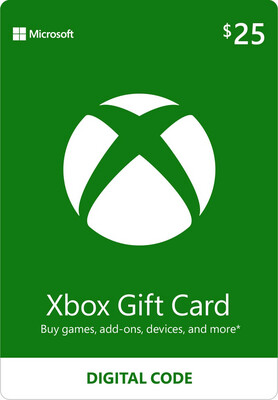 xbox gift card 25$