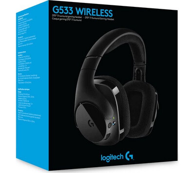 logitech G533 gaming headset(مستخدم)