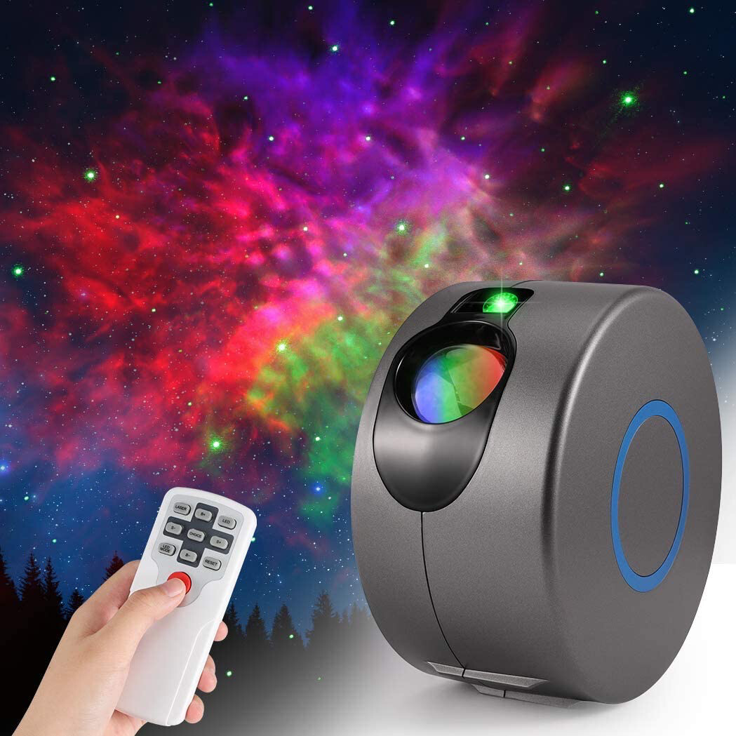 LED Galaxy Starry Sky Projector, ZOTO 3D Starlight Projector Lamp