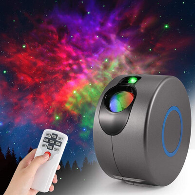LED Galaxy Starry Sky Projector, ZOTO 3D Starlight Projector Lamp