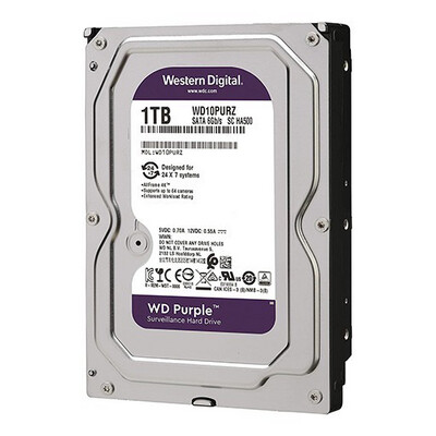 WDC WD Purple 1t Surveillance Hard Disk