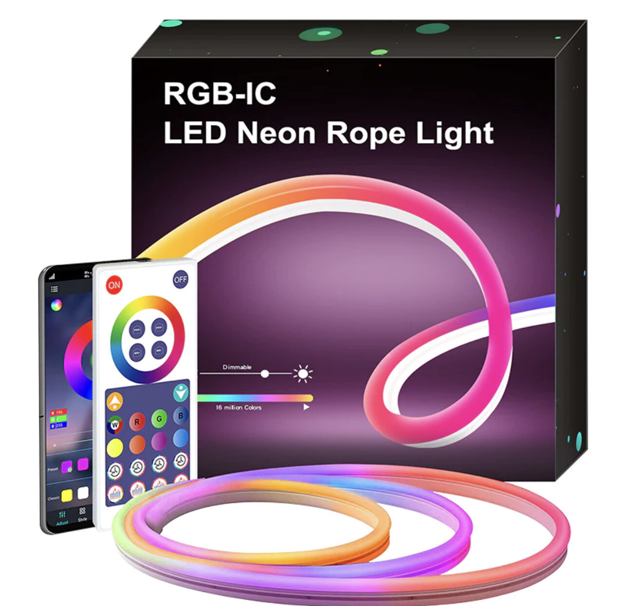 neon rope lights ip67