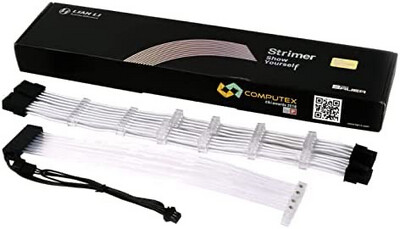 Lian li Strimer RGB 8 pin PCIe vga-stromkabel