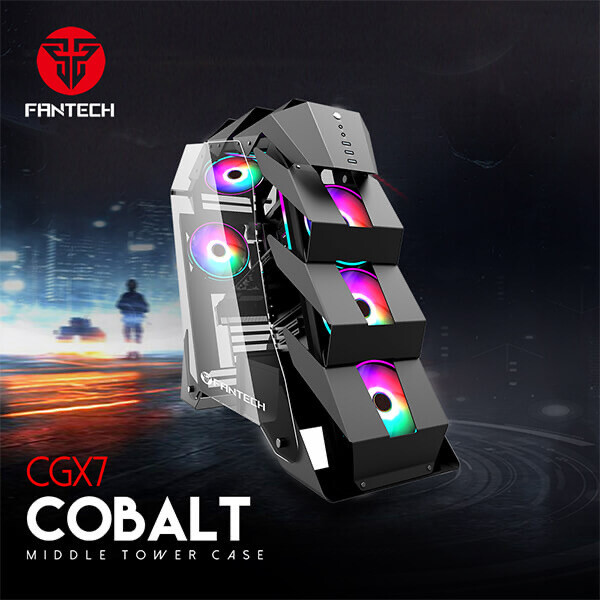 Fantech COBALT CGX7 RGB Middle Tower Case
