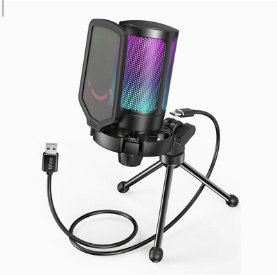 FIFINE AmpliGame A9 Gaming USB Mic Rgb