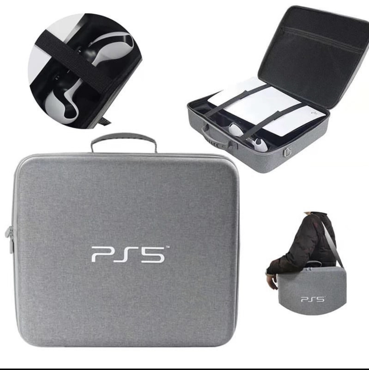 حقيبة حماية  Ps5 ,احمر ، اسود, ابيض ،ازرق