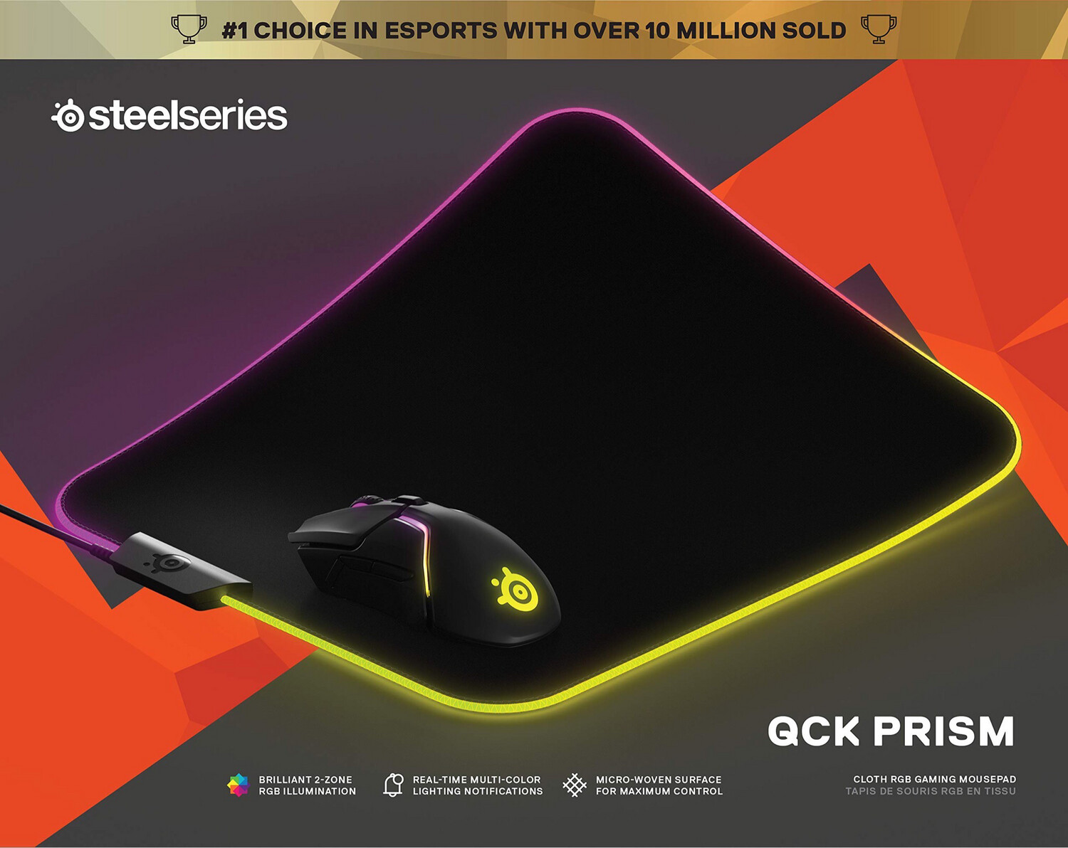 Mousepad Steelseries Qck Prism