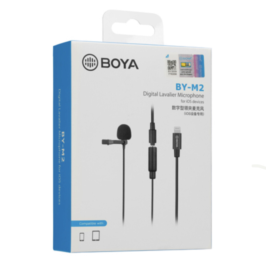 نك مايك ايفون Boya By-m2