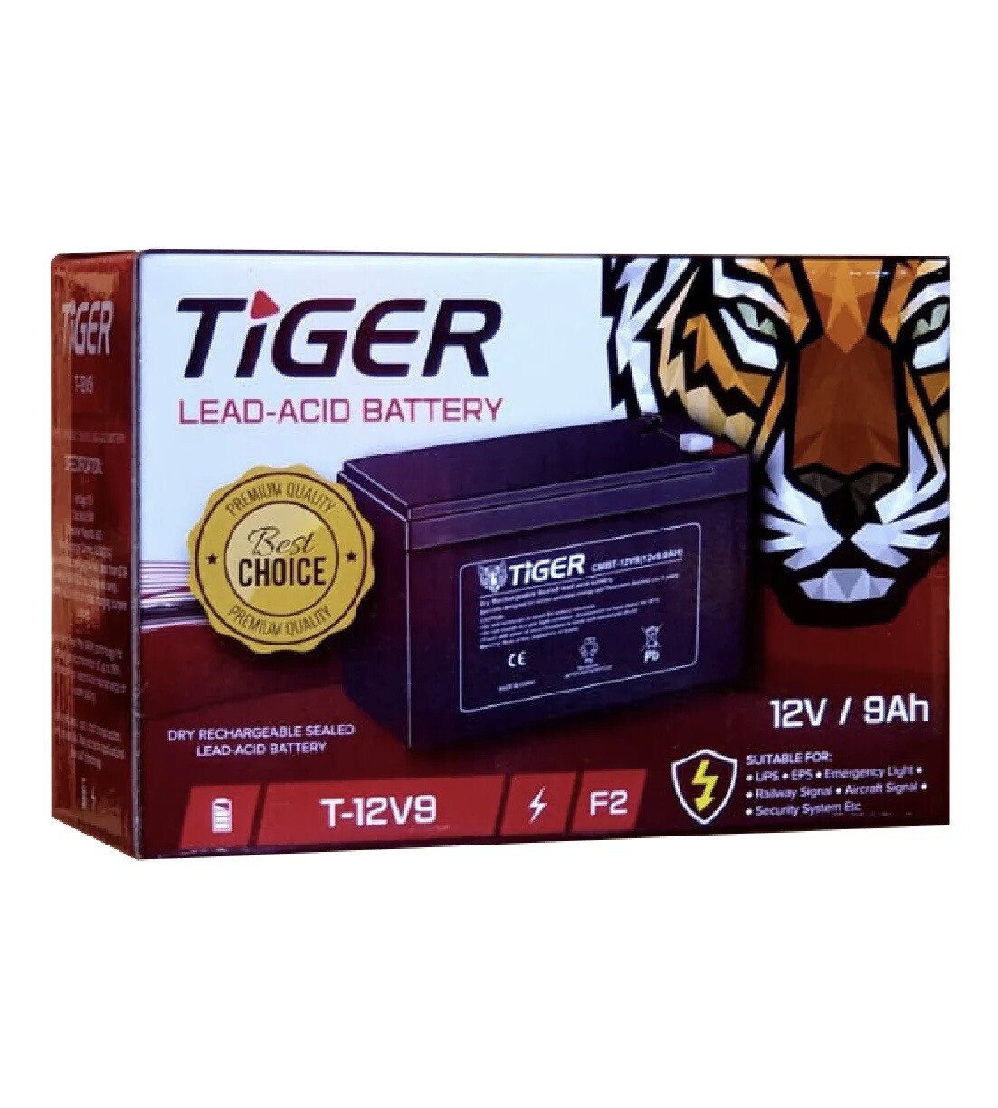 بطاريه Ups Tiger / 12v