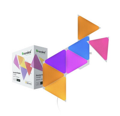 nanoleaf triangle 9 light panels 