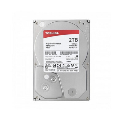 Toshiba 2TB 7200RPM 3.5 Internal Hard Drive HDD