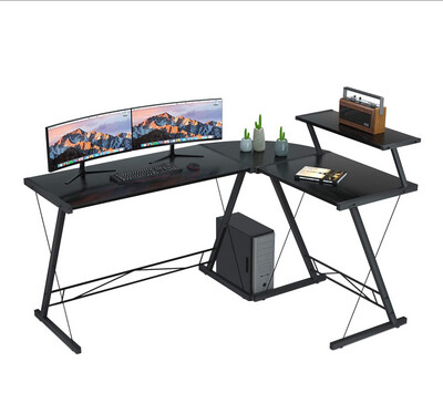GAMEON 3 in 1 L-Shaped Slayer II XL Series Gaming Desk