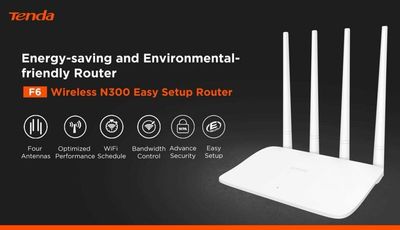 Router tenda f6