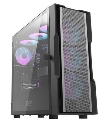 MNTOB MN-2088B X (Black) [4-ARGB-Fans] Case: 110