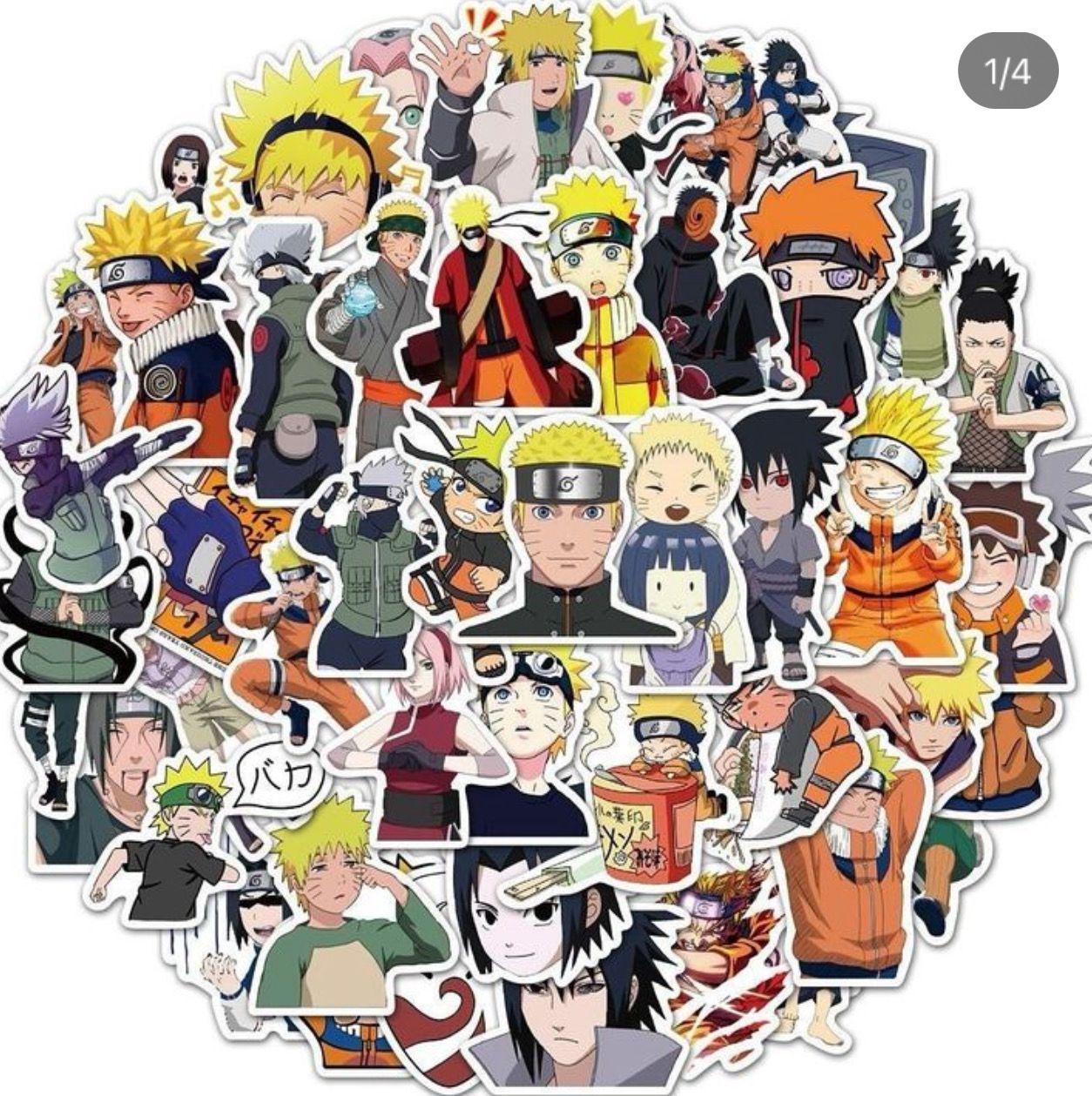 سيت ستكرات انمي أشكال متنوعه