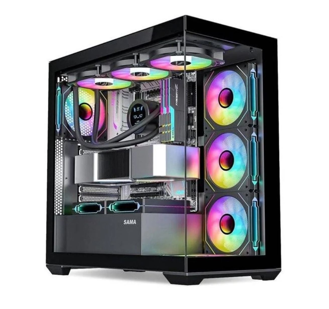 Sama SV02 ATX Case - Black (BTF)