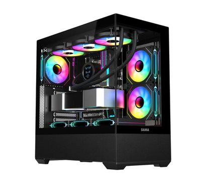 Sama SV02 ATX Case - Black (BTF