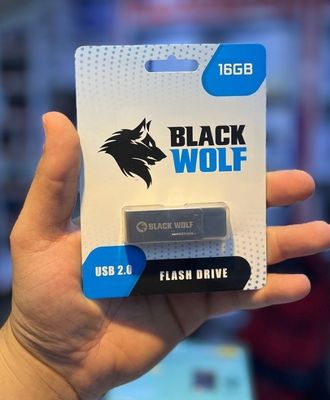 Flash drive black 16gb  wolf 2.0