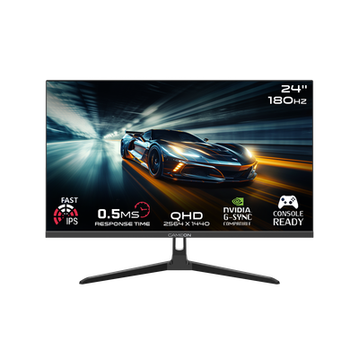 Game on 24inch QHD 180hz 0.5ms 2.1 ips