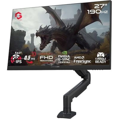 Game 27inch FHD 190hz 0.5 2.1 with stand ips