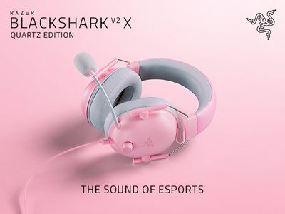 Razer Black shark V2 X quartz edition (pink)