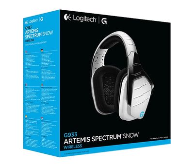 Logitech G933 Artemis Spectrum Snow Wireless (open box)