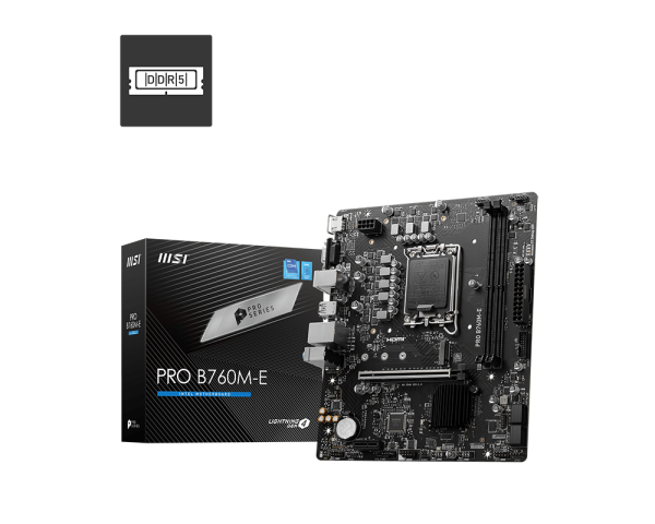 Msi pro series - B760M-E