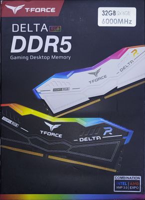 T-Force Delta DDR 5 Memory 32GB (2×16GB)