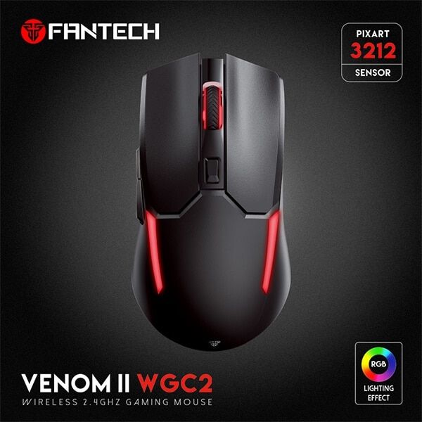 Mouse Fantech Venom II Wgc2 Wireless 