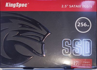 KingSpec SSD 256gb / SATA III 2.5