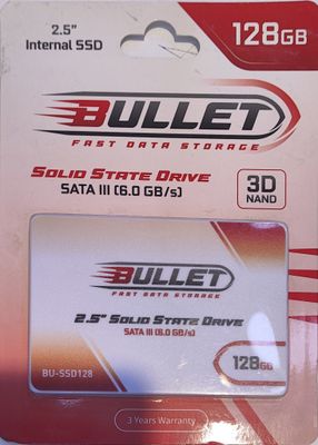 Bullet Internal SSD 128GB / 2.5 SATA III
