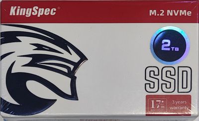 KingSpec SSD 2Tb / M.2 (ps5 شغال)