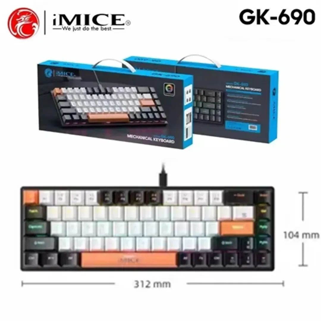 Imice GK-690 keyboard (Arabic &amp; English)
