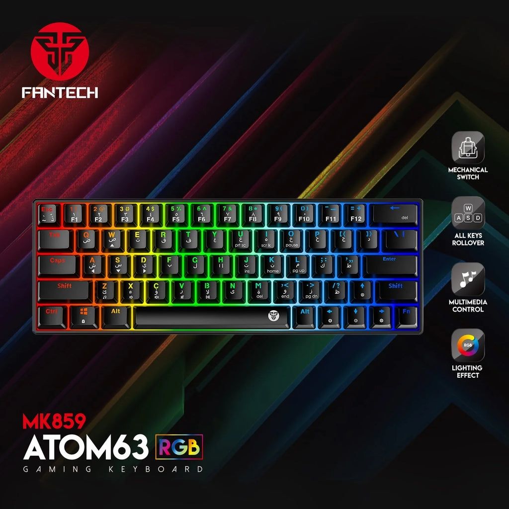 Fantech MK859 Atom63 RGB Gaming keyboard