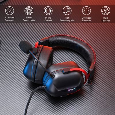 Red Dragon Weird USB cybill headset