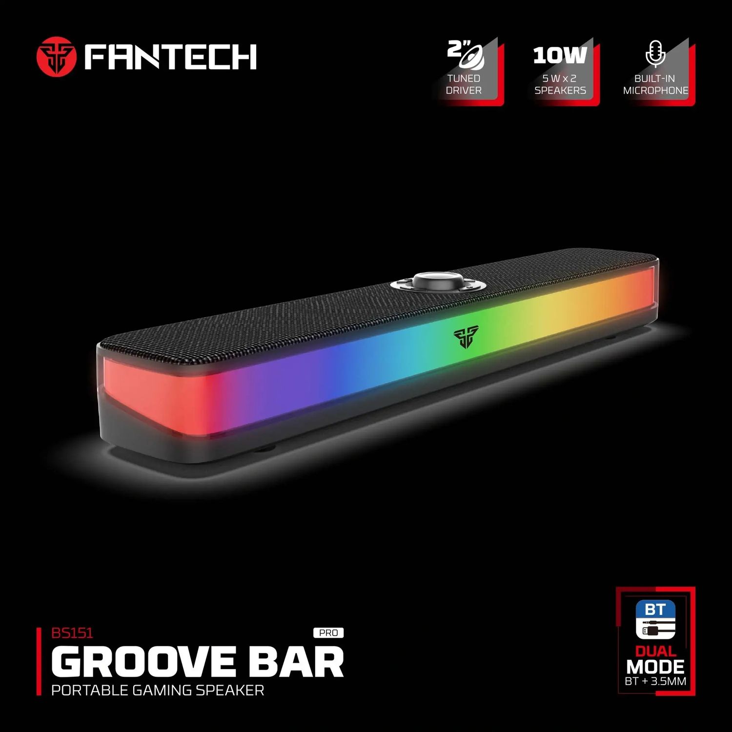 Fantech Groove Pro Bar Weird &amp; BT Speaker
