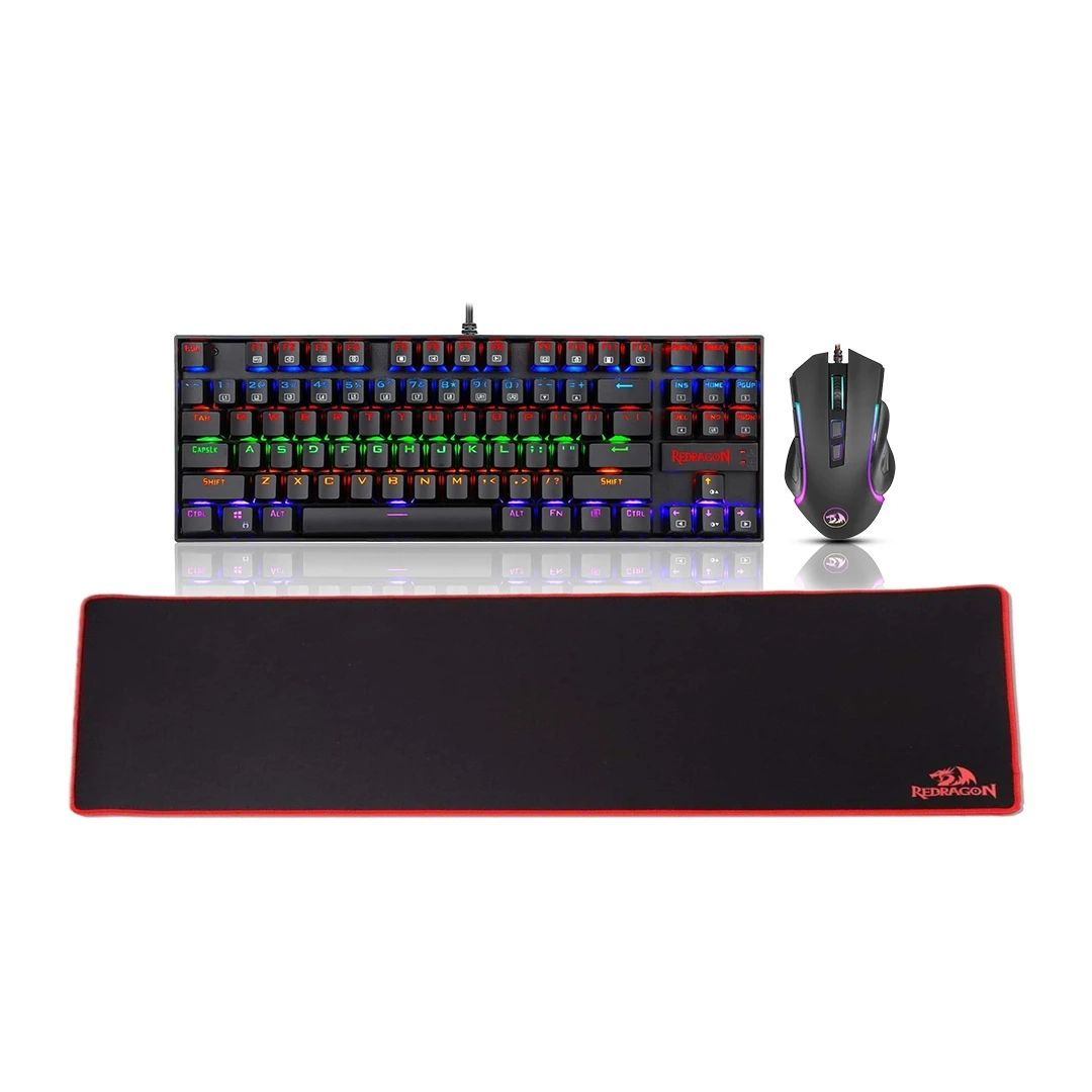 Red Dragon Gaming Essentials S116 Keyboard/Mouse/Mousepad 3in1