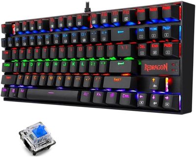 Red Dragon Kumara Keyboard Blue Switch