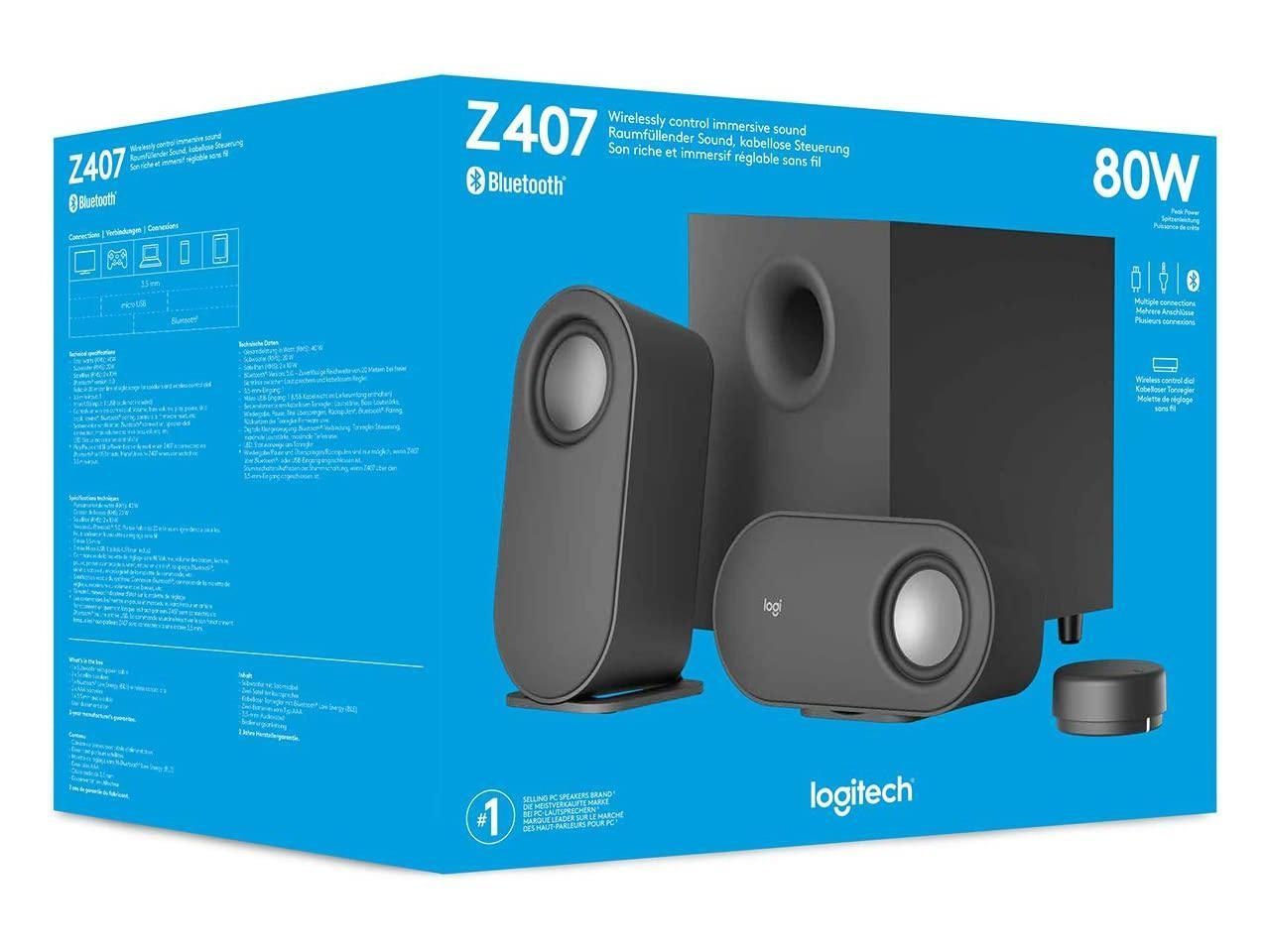 Logitech Z407 80w Multiple Connection