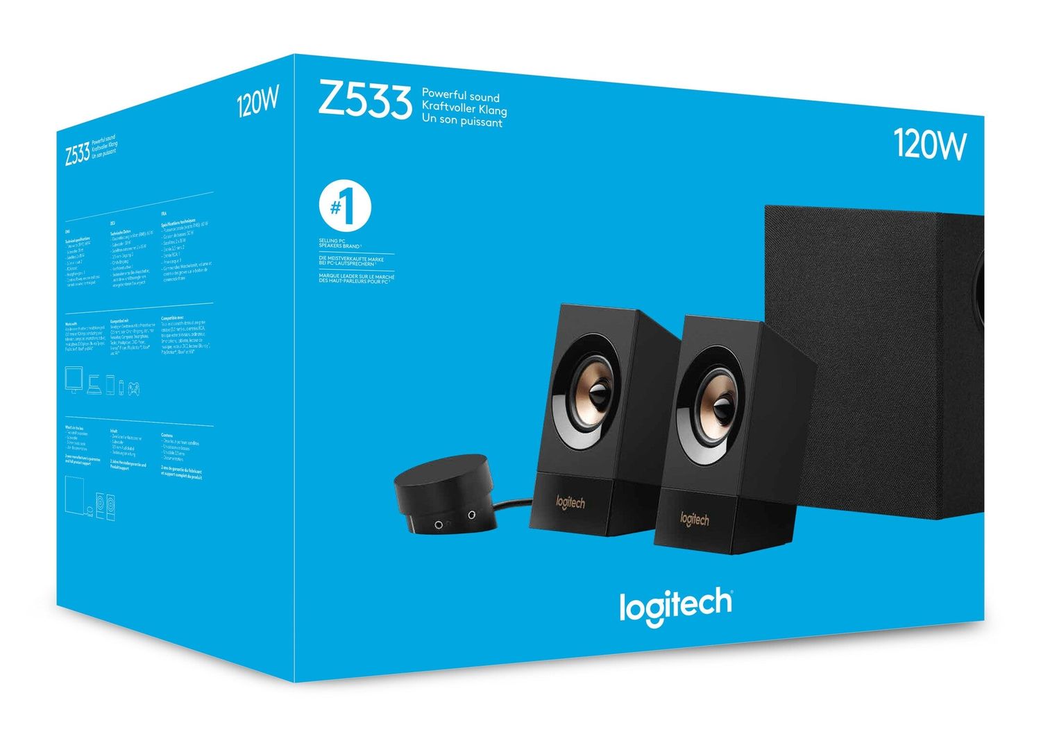 Logitech Z533 / 120W / Multiple Connection