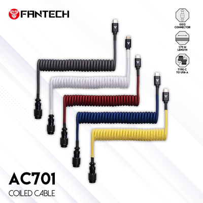 Fantech Ac701 Coiled Cable