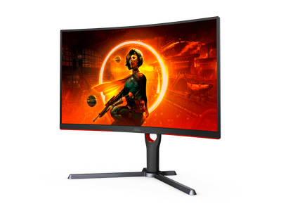 AOC Gaming Monitor CQ27G3S 2K 165HZ 1ms QHD Curved 