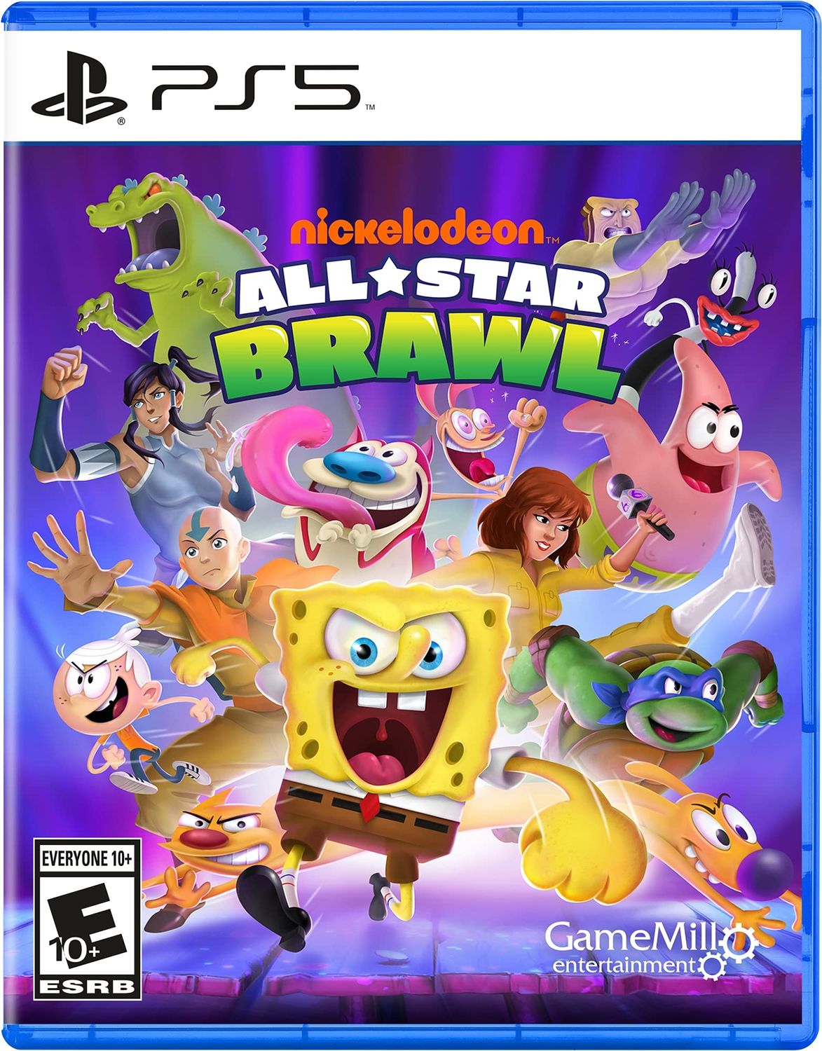 All star brawl Nickelodeon Ps5 سبونج بوب